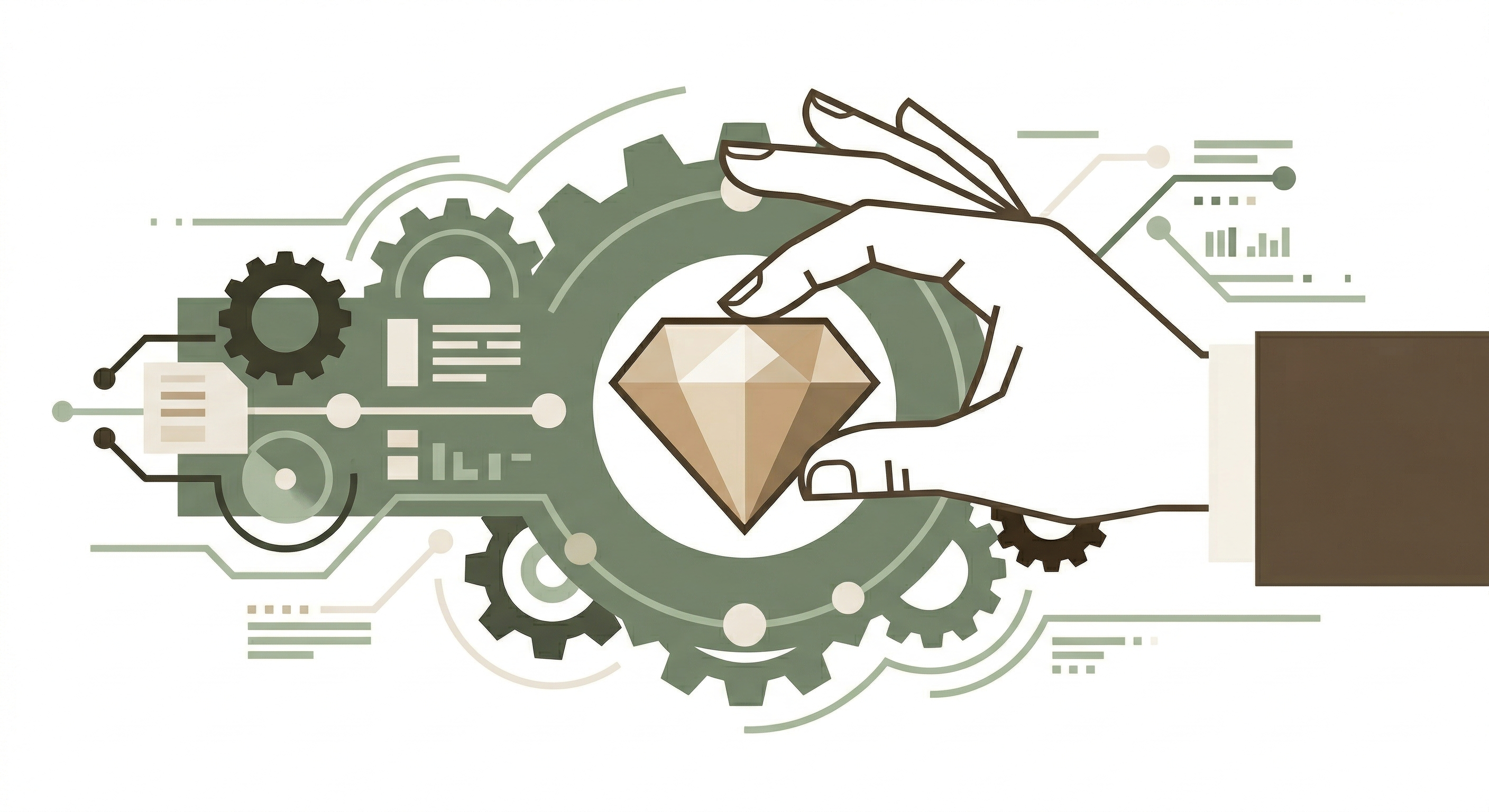 AI consulting illustration