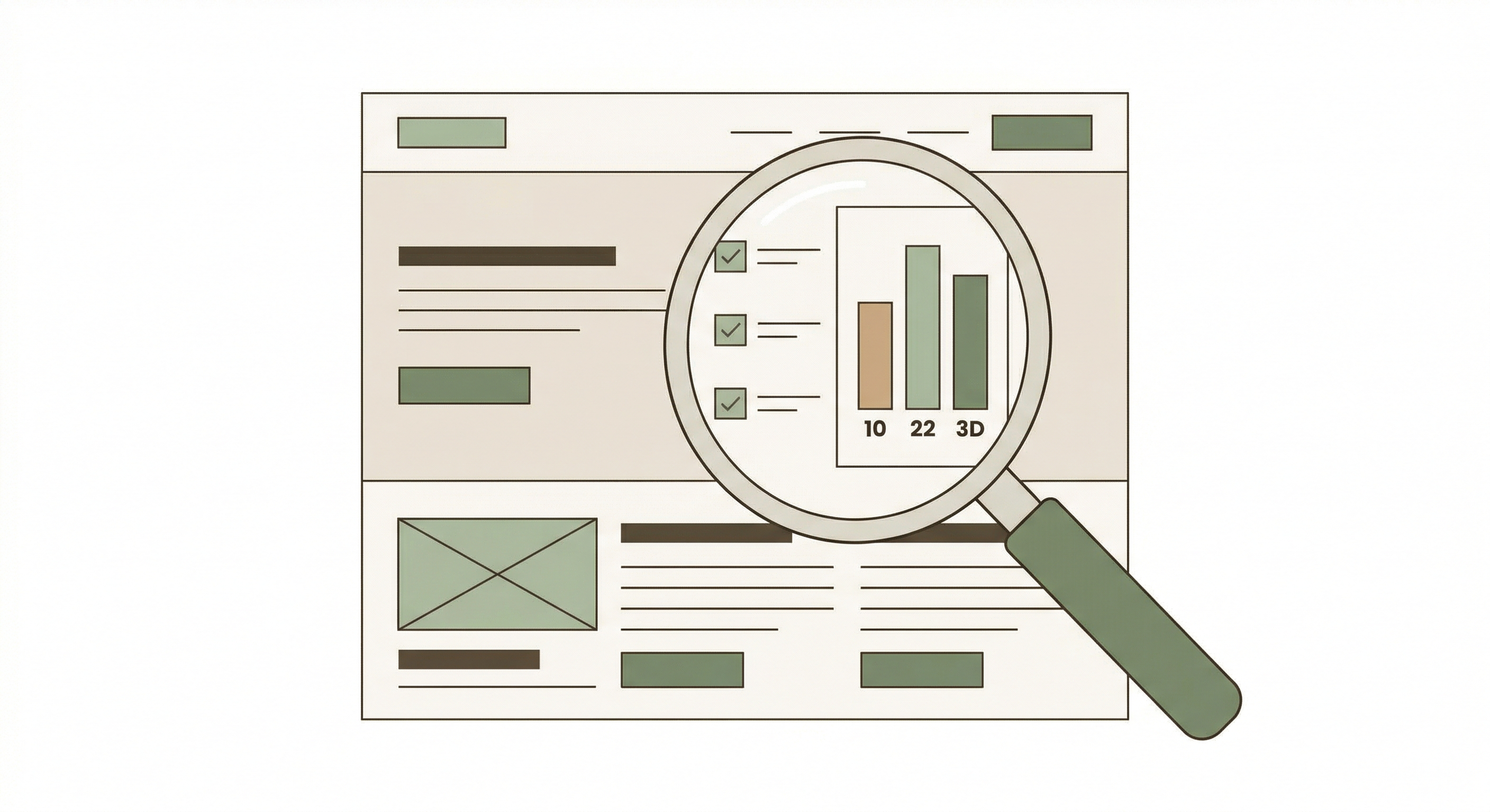 Free website audit illustration