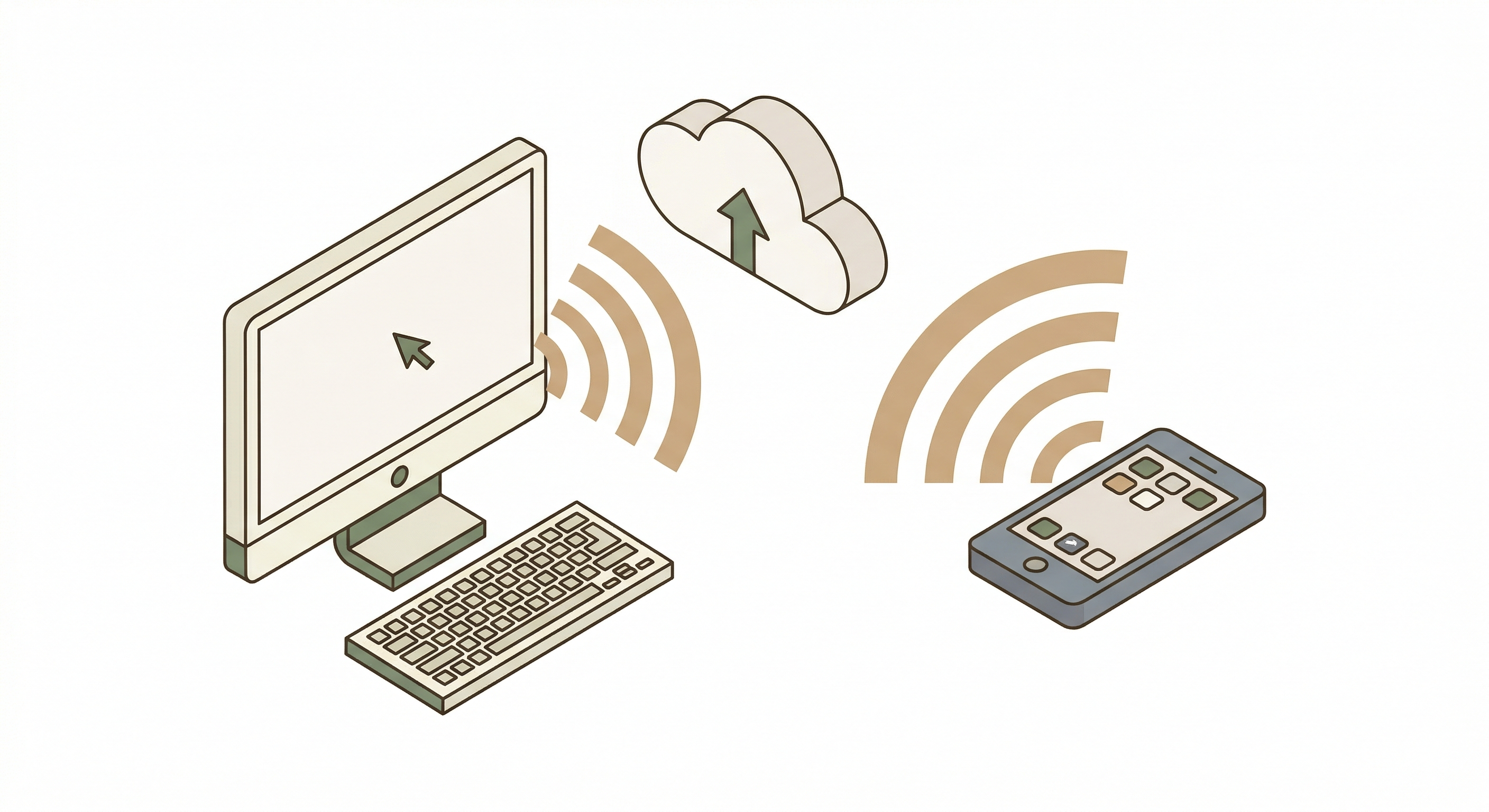 Get online illustration