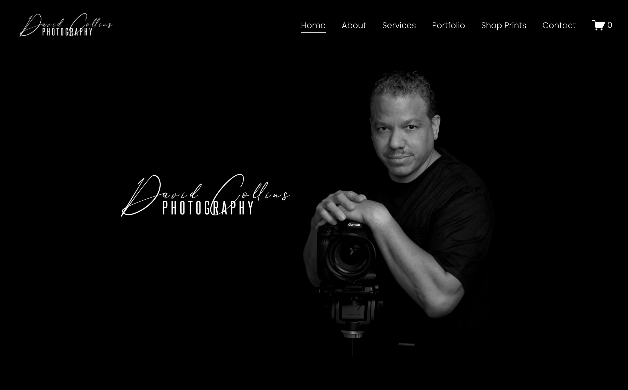David Collins Photography website